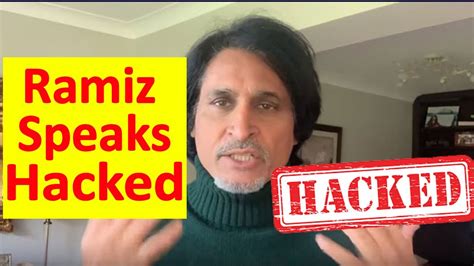 Ramiz Speaks Youtube Channel hacked | Ramiz Speaks Channel | Ramiz Raja Latest - YouTube