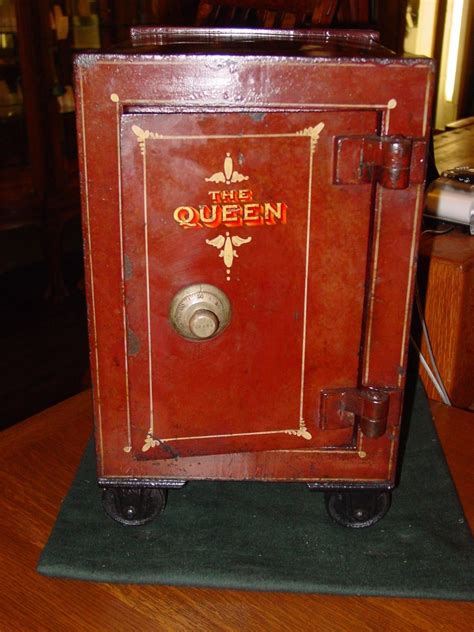 SMALL SIZE antique Queen home valuables safe with combination------15187 • $1,450.00 | Antique ...