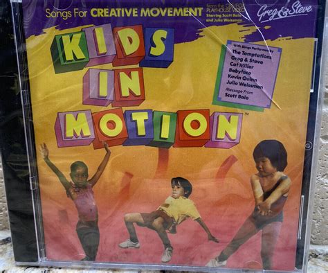 Greg & Steve "Kids in Motion" CD OOP Children's Music Creative Movement SEALED | eBay