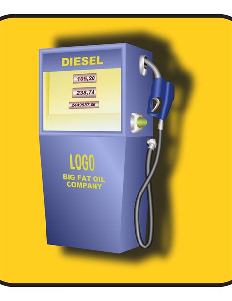 Clipart - gas pump