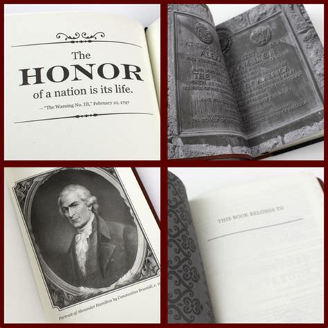 Alexander Hamilton Signature Notebook