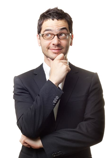Businessman Thinking PNG Image - PNG All | PNG All