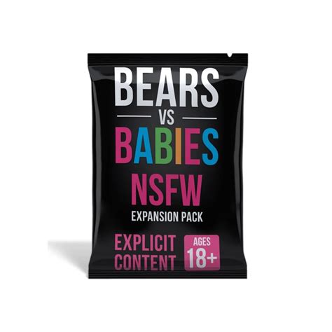 Bears vs Babies Card Game Expansion NSFW - Boardgames.ca