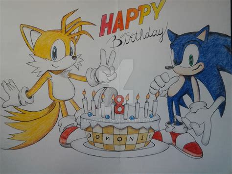 Sonic and Tails birthday card (inside) by ab-angel on DeviantArt