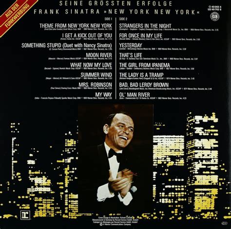 Frank Sinatra. New York New York – Bertelsmann Vinyl Collection