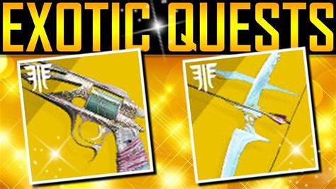 Destiny 2 - NEW EXOTIC QUESTS! New Secrets! - YouTube