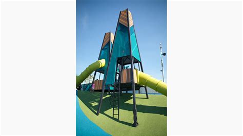 Howard Park - Custom Play Towers - Landscape Structures