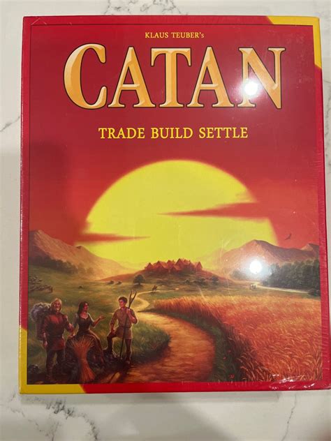 CATAN Board Game Basic , Hobbies & Toys, Toys & Games on Carousell