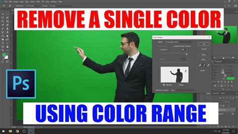 How to Remove Background/Single Color in Photoshop [ Quick & EasyTutorial Using Color Range ...