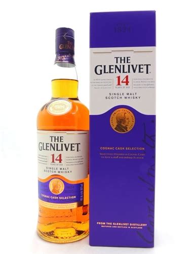 Glenlivet 14 Years Old Cognac Cask Scotch