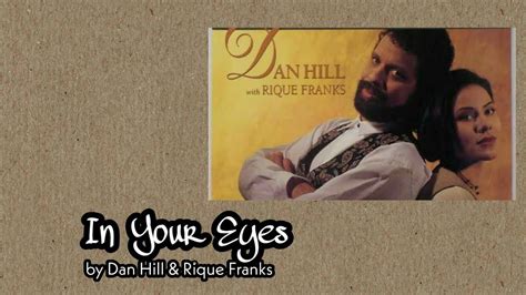 Throwback Duet 23 (In Your Eyes - Dan Hill & Rique Franks) - with Lyrics - YouTube