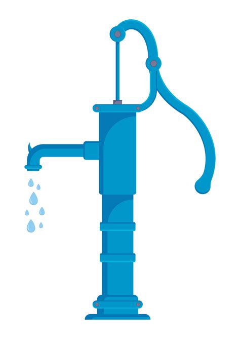 Hand Water Pump Vector Flat Design 29782825 Vector Art at Vecteezy