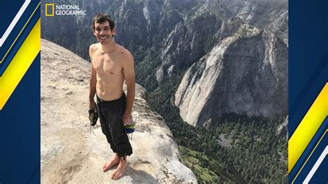 Alex Honnold climbs El Capitan in Yosemite National Park without a rope ...