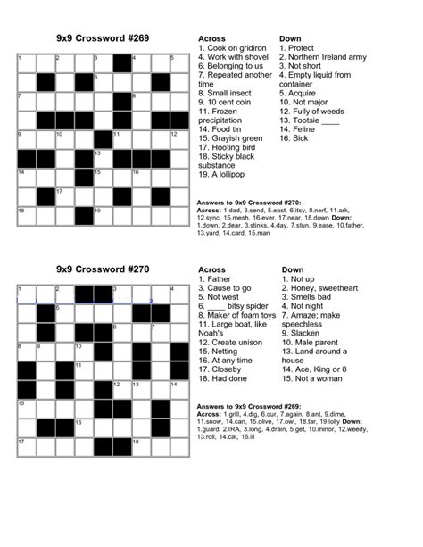 Create Your Own Crossword Puzzle Printable | Printable Crossword Puzzles