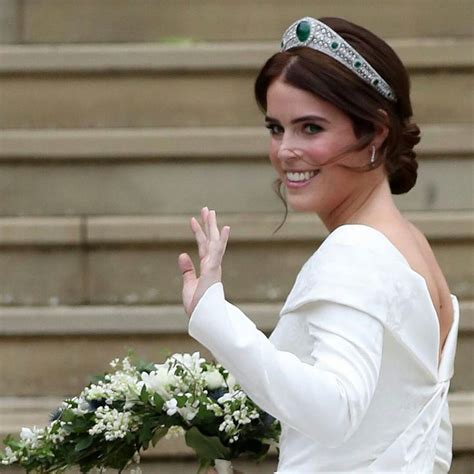 It’s a wow, right? Princess Eugenie’s emerald, diamond and platinum ...