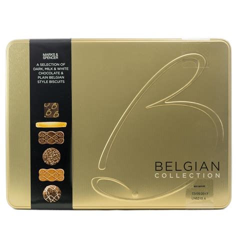 M&S Belgian Collection Biscuit Tin - 400g - Philippines | Ubuy