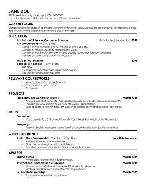 resume sample download Resume templates that i can copy and paste - Free Resume Sampel