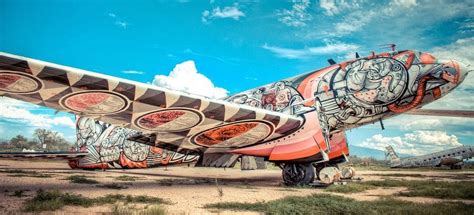 New life to dead aircrafts by best graffiti artists in the world | Best graffiti, Street art ...