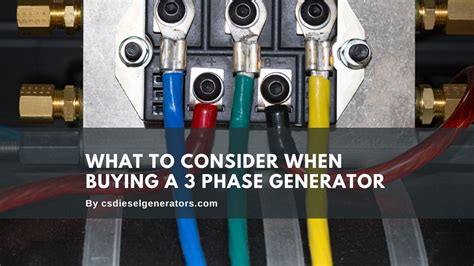 What to Consider When Buying a 3 Phase generator - Central States ...