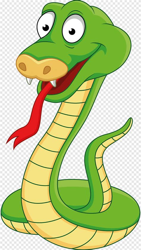 Snake Animation Cartoon, snake, comics, animals png | PNGEgg