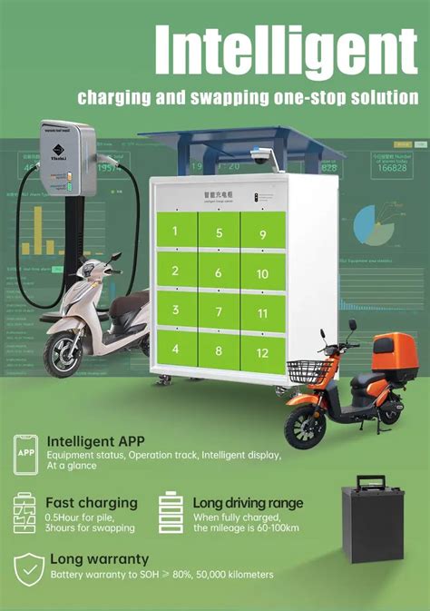 Outdoor Sharing Waterproof Electric Bike Charging Station 4-5-8-10-12-slots Electric Bike ...