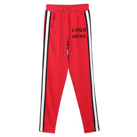 custom sweatpants with logo printing and embroidery, favorable price ...