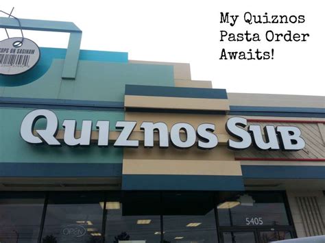 Quiznos ( @Quiznos ) Now Offers Toasty Pastas! - Dad of Divas