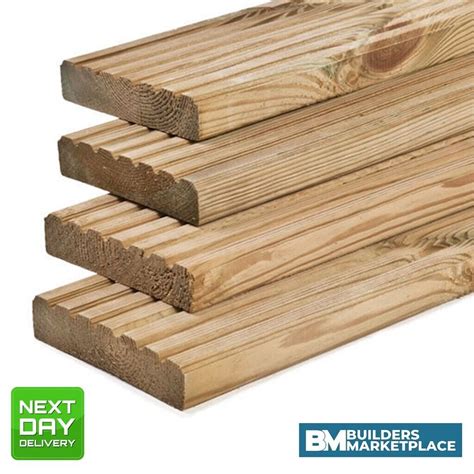 NEW Treated Timber Decking Boards Pressure Treated Timber 6 inch 150mm ...