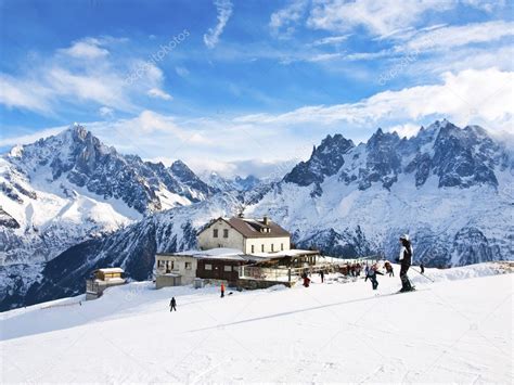 Skiing in French Alps — Stock Photo © victor_palych #13439058