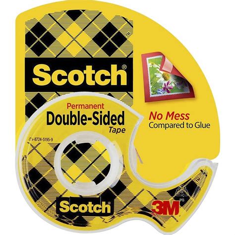 3M 137, Scotch 137 Double Sided Tape With Dispenser, MMM137, MMM 137 - Office Supply Hut