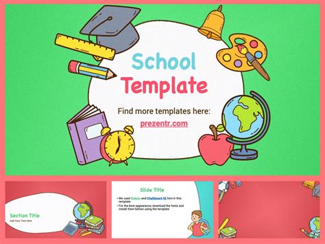 School Powerpoint Templates