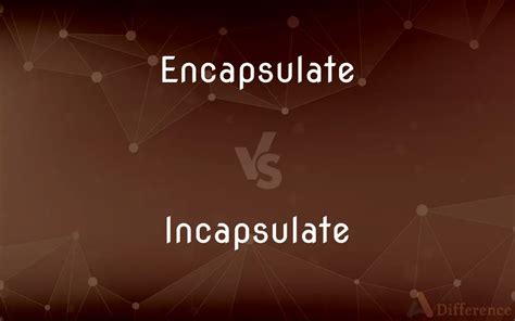 Encapsulate vs. Incapsulate — Which is Correct Spelling?