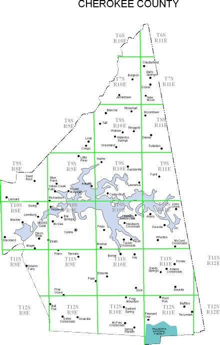 Property Ownership Maps of Cherokee County, 1936