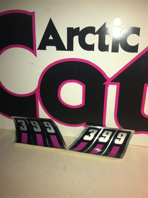 VINTAGE ARCTIC CAT VINTAGE SLED DECALS SNOWMOBILE VINTAGE PARTS - VINTAGESLEDPARTWAREHOUSE.COM