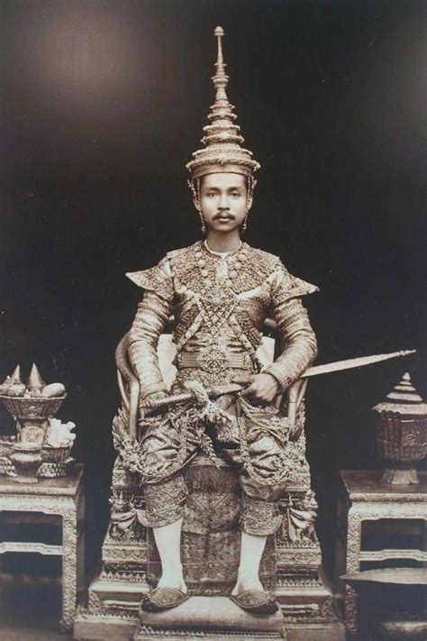 His Siamese Majesty, King Chulalongkorn, Rama V, 1873 | Great king, Thai king, King bhumibol ...