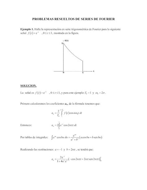 Series De Fourier Ejemplos Resueltos Images | Hot Sex Picture