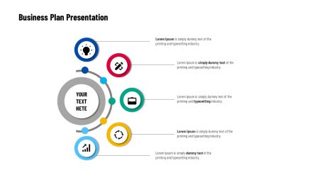 Editable Business Plan Slide For Presentation