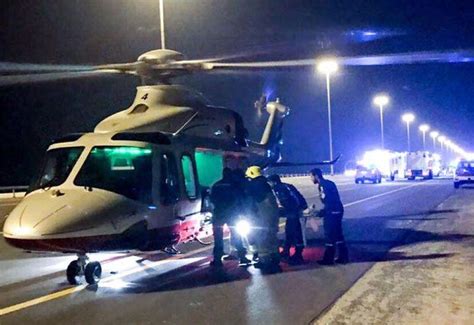 Abu Dhabi Police rescue injured with helicopter ambulance - Arabian ...