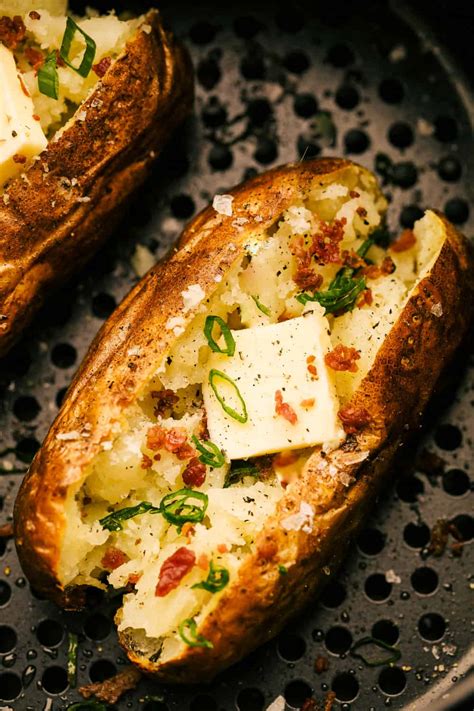 Perfect Air Fryer Baked Potatoes