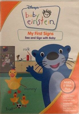 Baby Einstein-My First Signs(DVD)Tested-RARE VINTAGE COLLECTIBLE-SHIPS N 24 HRS 786936723571 | eBay