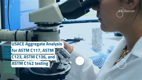 ASTM C33 and Specialized Aggregate Testing by CTLGroup - YouTube