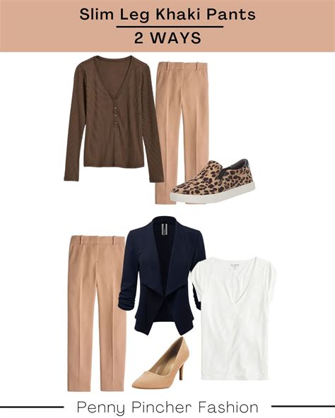 What Color Goes with Khaki Pants - Penny Pincher Fashion Blog