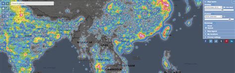 Light Pollution Map Online