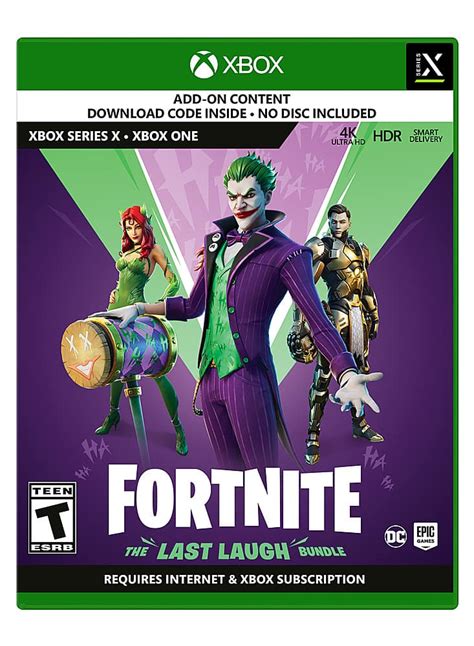 Questions and Answers: Fortnite: The Last Laugh Bundle Xbox Series X ...