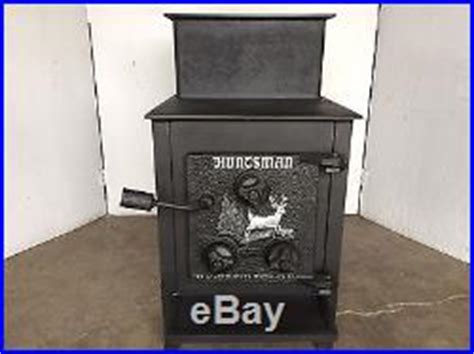 HUNTSMAN Wood Burning Stove Burner Woodburning Fireplace Deer Buck Hunt Cabin | United States Stove