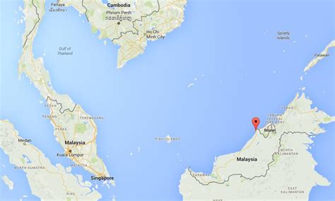 Where is Miri on map Malaysia