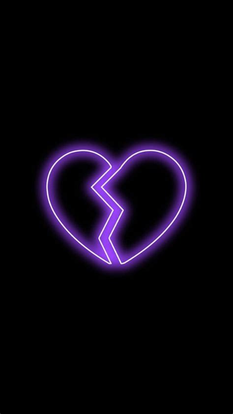 Free download Download LED Black Heart Wallpaper [1080x1920] for your Desktop, Mobile & Tablet ...