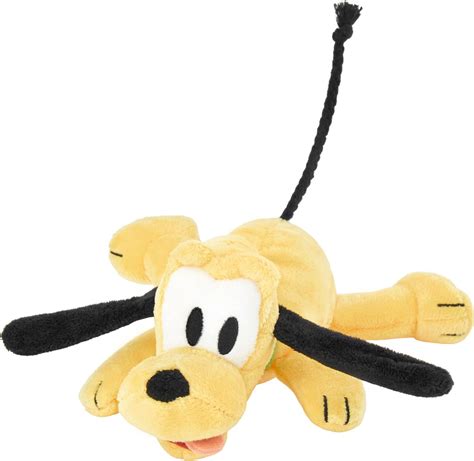 DISNEY Pluto Plush Squeaky Dog Toy, Small - Chewy.com