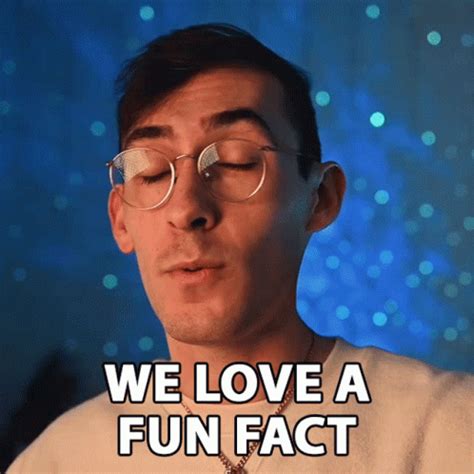 We Love AFun Fact Brandon Woelfel GIF - WeLoveAFunFact BrandonWoelfel Trivia - Discover & Share GIFs