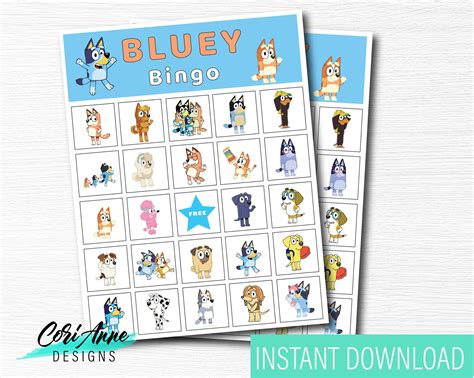 Bluey And Bingo Printable - Printable Word Searches